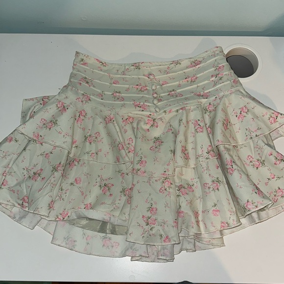 SHEIN Dresses & Skirts - NWOT Shein Preppy Floral Skirt